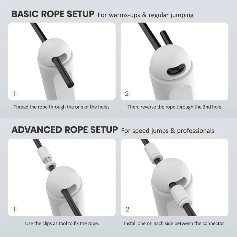 Jump Rope, Adjustable Digital Jump Rope with Calorie Counter, Ball Bearings & Alarm – Ideal for Fitness, Crossfit, Boxing, MMA, Gym – ctional Speed Skipping Rope
