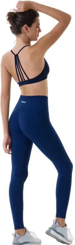 Workout Leggings for Women Seamless Scrunch Tights Tummy Control Gym Fitness Girl Sport Active Yoga Pants